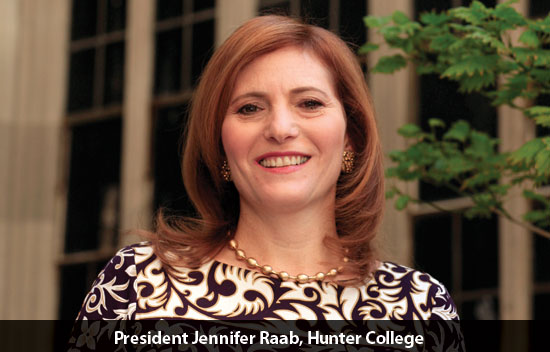 President Jennifer Raab, Hunter College