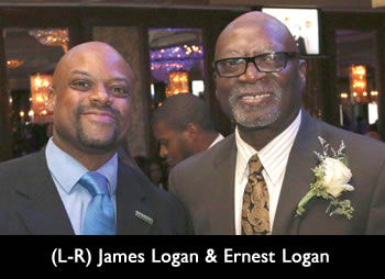 (L-R) James Logan & Ernest Logan 