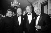 L-R) Rajat K. Gupta, Vice hair of Board, UNA-USA; William J. McDonough,