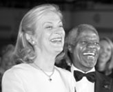Nane Annan and Kofi Annan