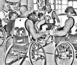 Wheelchair Basketball Team