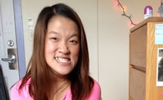 Sarah Kim, Barnard student 