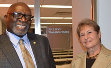 Ernest Logan and Jill Levy