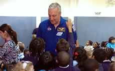 NASA Astronaut Visits Teachers College Community School