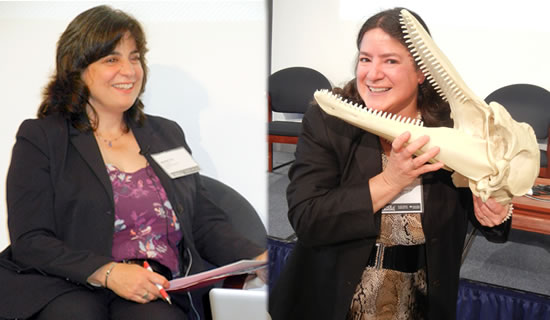 (L-R) Mariette DiChristina & Dr. Joy