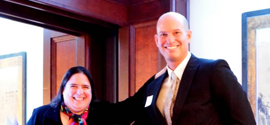 (L-R) Diana Bilezikian & Michael Storz