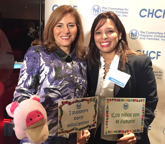 (R-L) Hunter College President Jennifer Raab & Grace Bonilla, CEO 