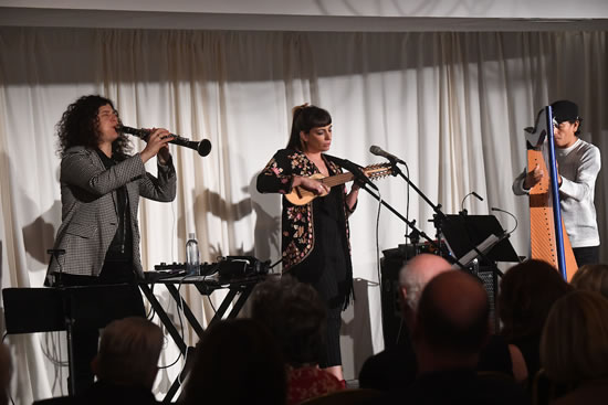 Clarinetist Anat Cohen and vocalist Sofia Rei & Harpist Edmar Castañeda 