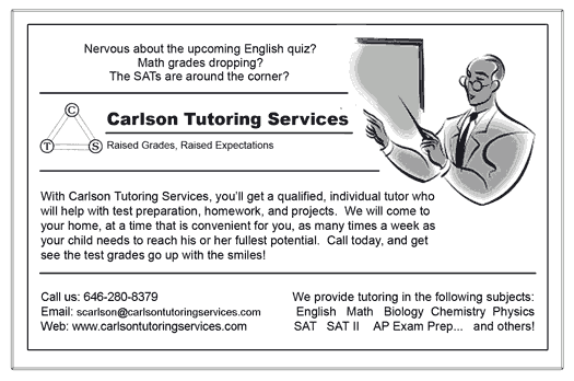 Carlson Tutoring Services